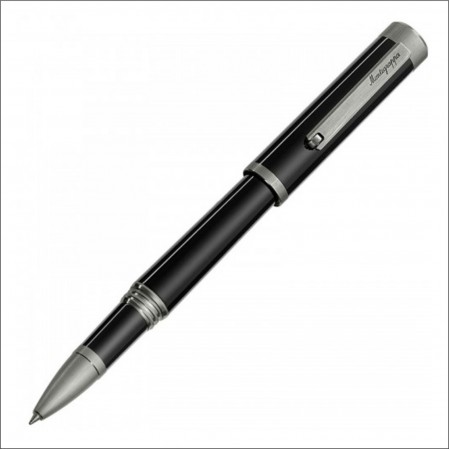 SR/ZERO "ZERO" ручка чернил. черная/металлический рутений (ZERO-ML-RB)